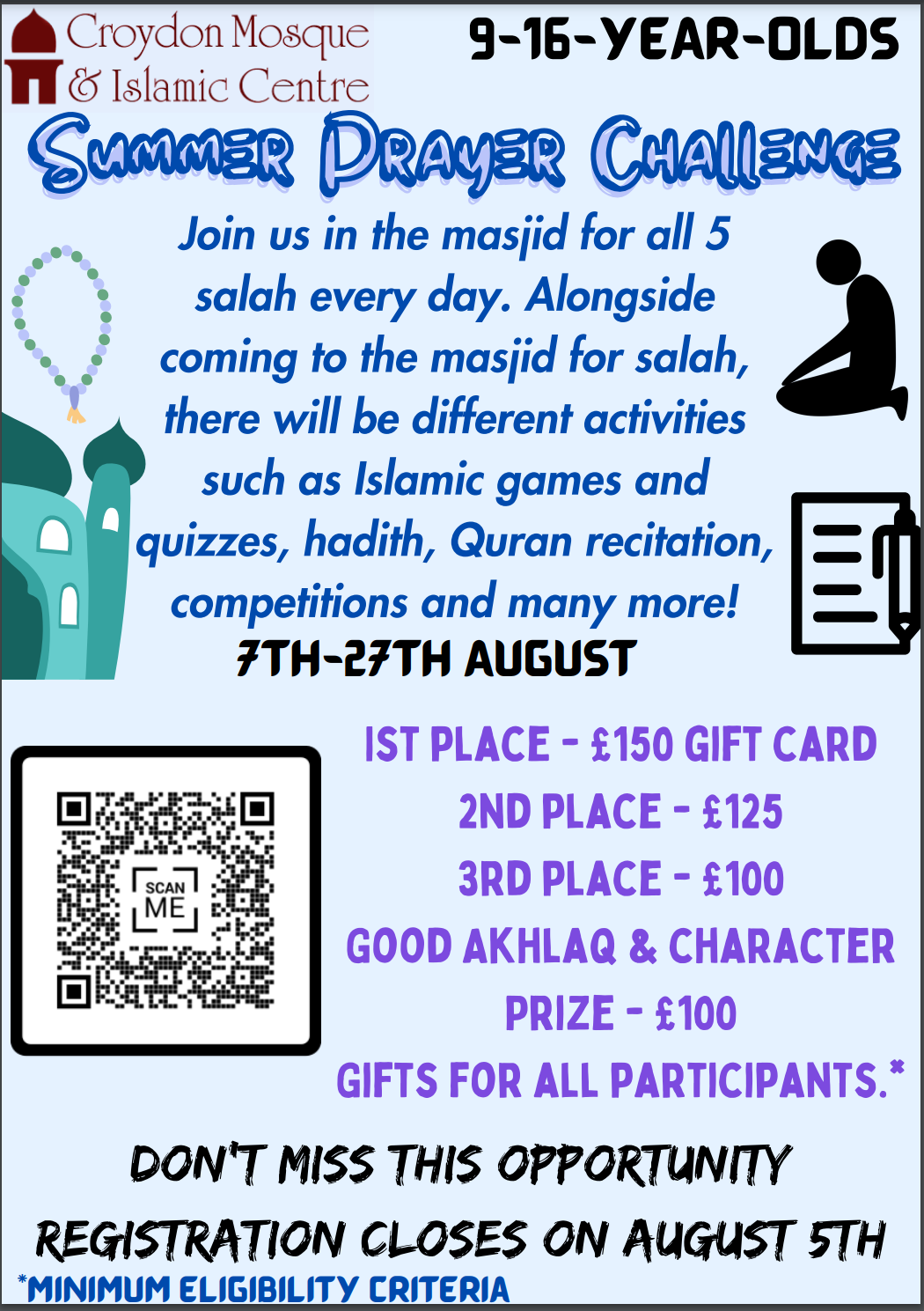Girls youth club registration link